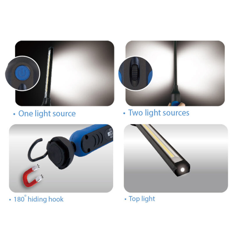 Lámpara Delgada de Carga Inalámbrica 1000 Lumen - Image 2