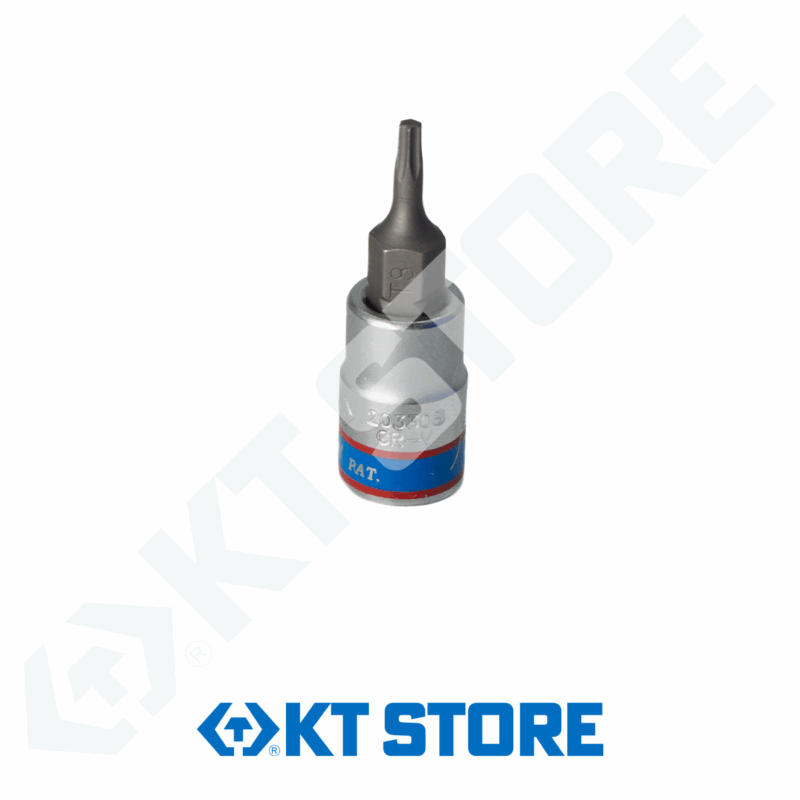 1/4"DADOS PUNTA ESTRELLA  T8 37MM