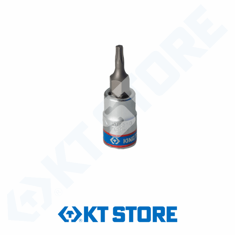 1/4"DADOS PUNTA ESTRELLA  T10 37MM