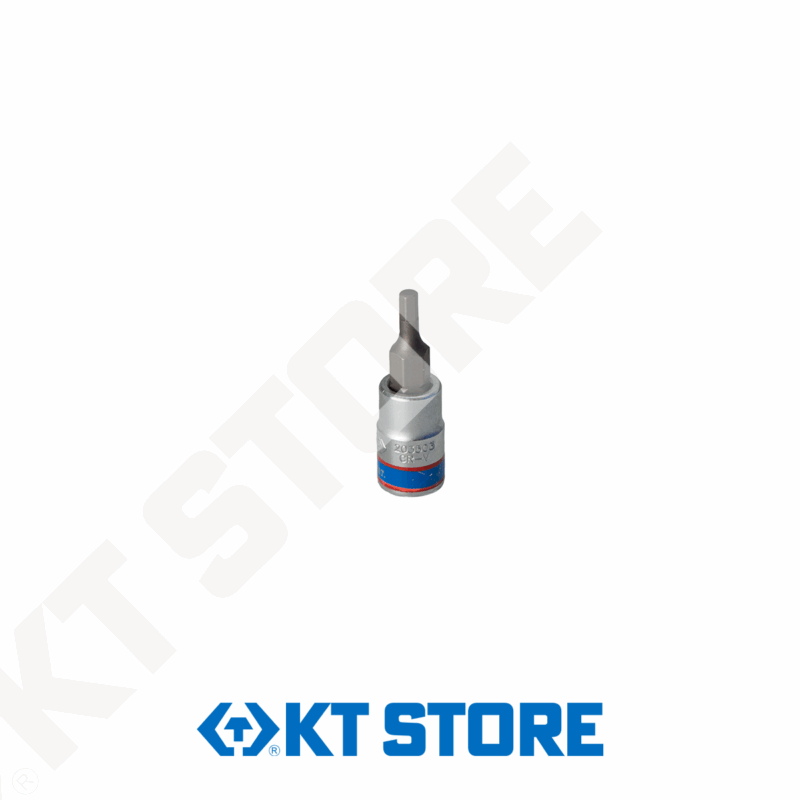 1/4"DADOS CON PUNTAS HEX. 3  37MM