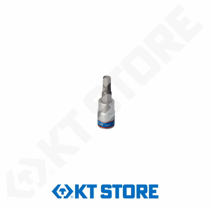 1/4"DADOS CON PUNTAS HEX. 5  37MM