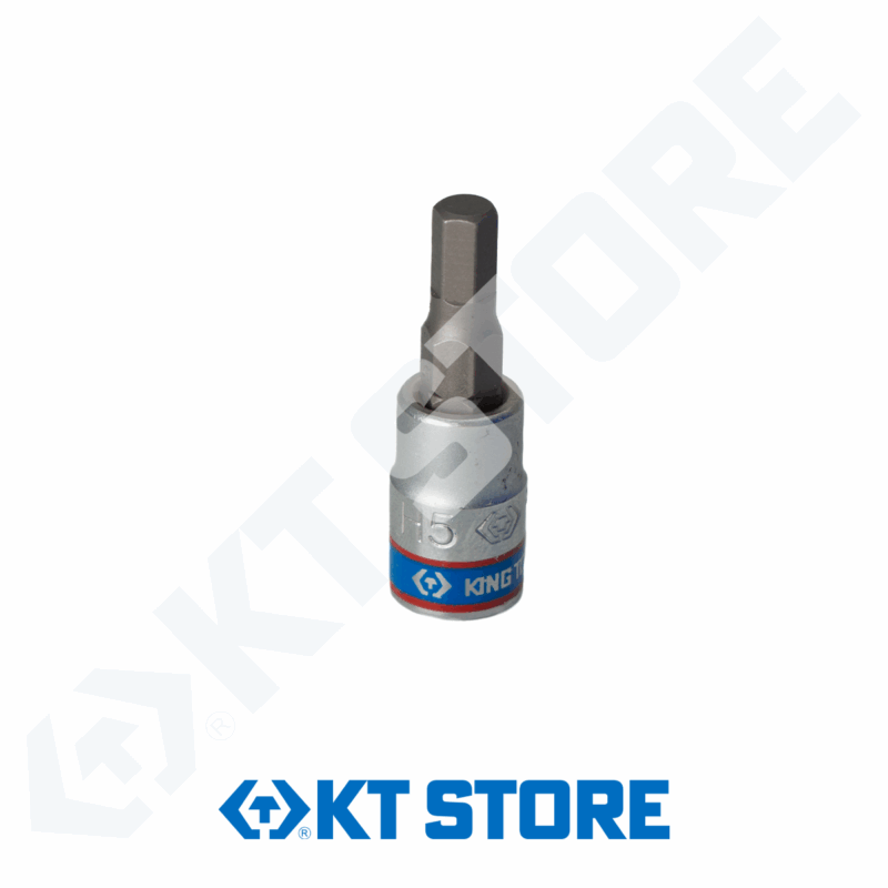 1/4"DADOS CON PUNTAS HEX. 5  37MM - Image 2