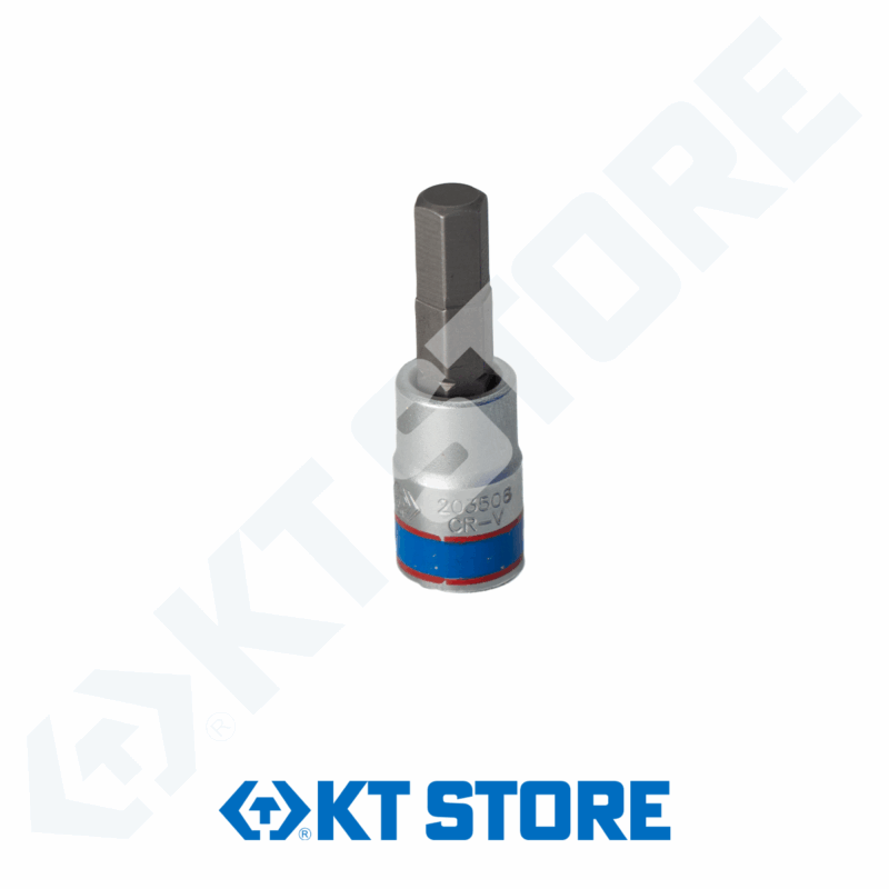 1/4"DADOS CON PUNTAS HEX. 6  37MM