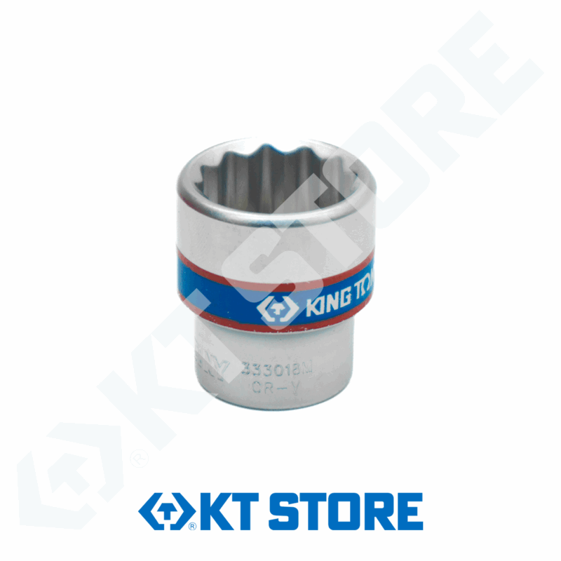 3/8" DADO CORTO  18MM 12 PT
