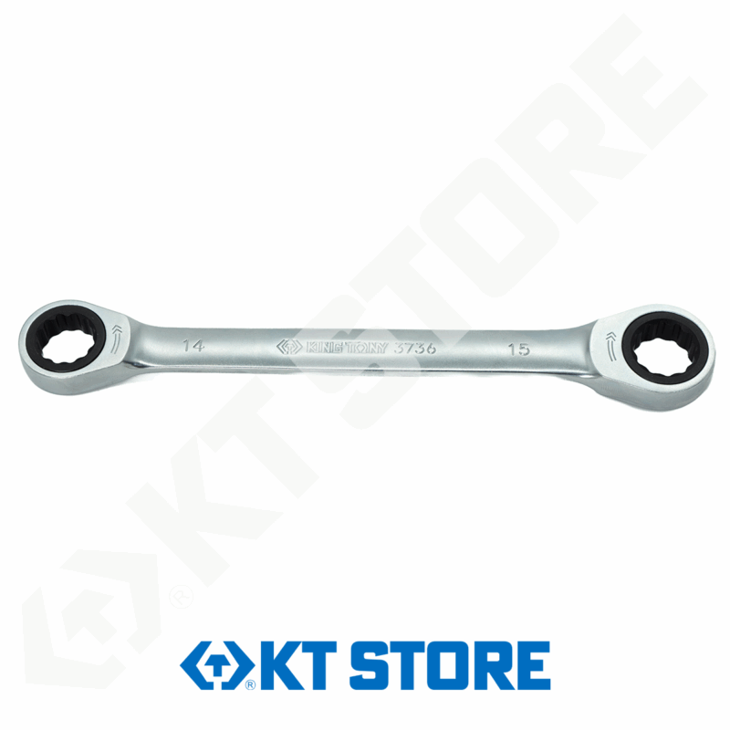 LLAVE ASTRIADA T/MATRACA DOBLE PLANA 14*15