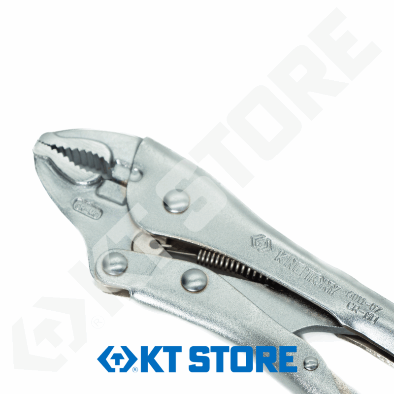 PINZA DE PRESION 7" CURVA CROMADA - Image 2
