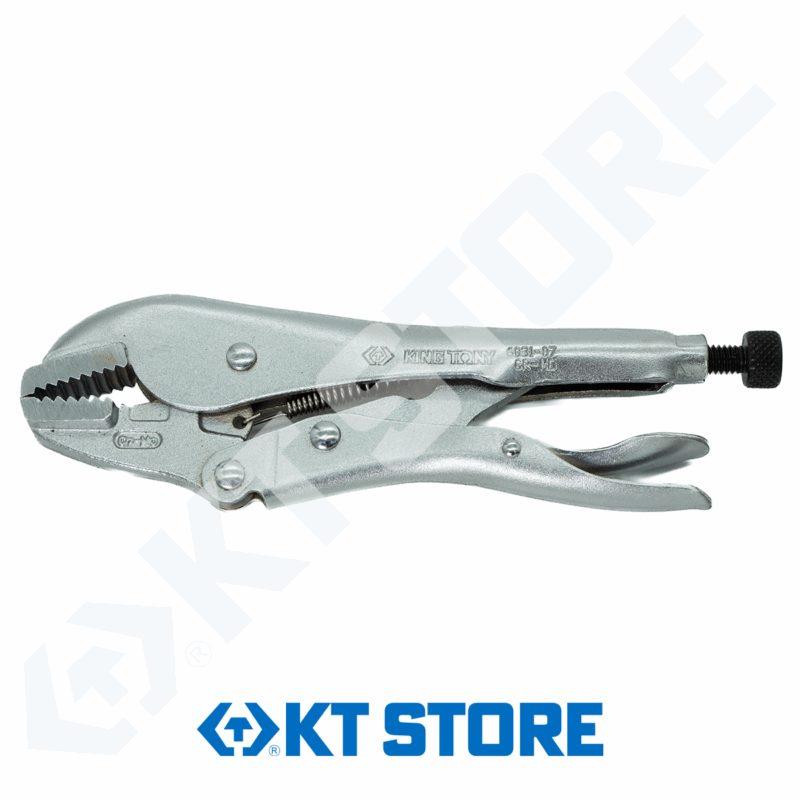 PINZA DE PRESION 7" RECTA CROMADA