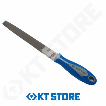 LIMA PLANA 8" LONG CON MANGO PLASTICO