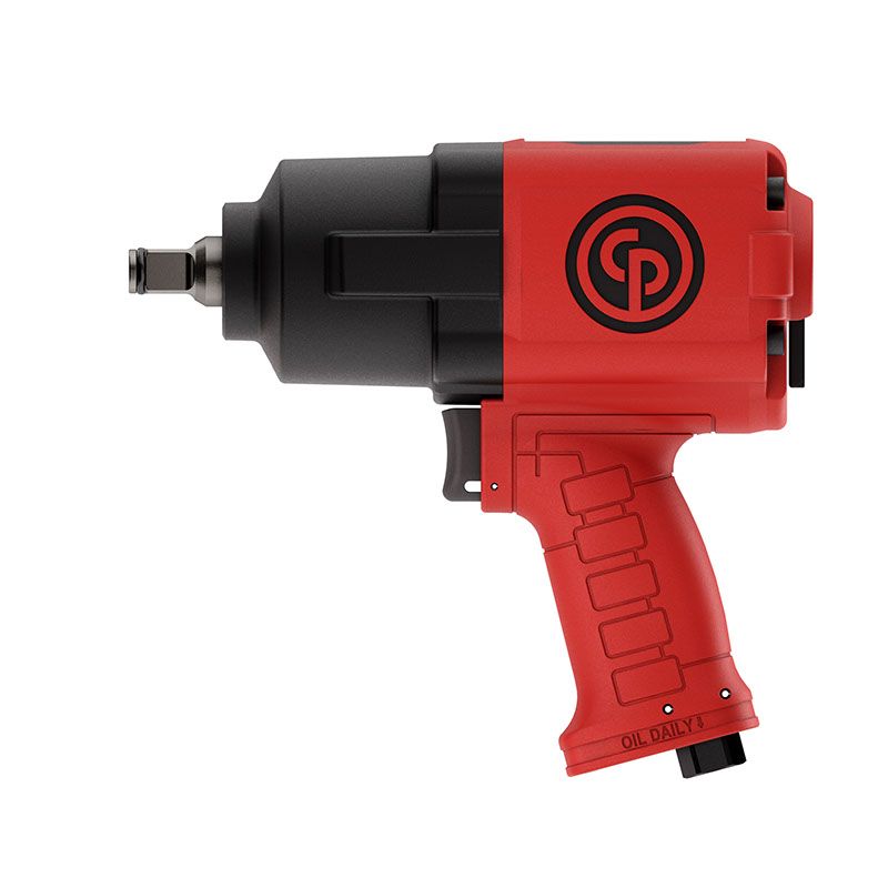 PISTOLA DE IMPACTO NEUMATICA DE 1/2" 715 ft-lbs TORQUE, 10,000 RPM, ENTRADA DE AIRE DE 1/4" NPT CHICAGO PNEUMATIC